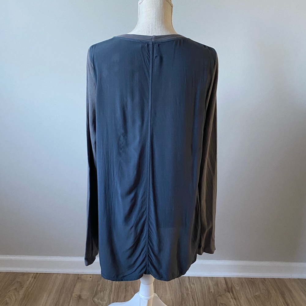Anthropologie Mixmade Sweatshirt Top Gray - Picture 5 of 8